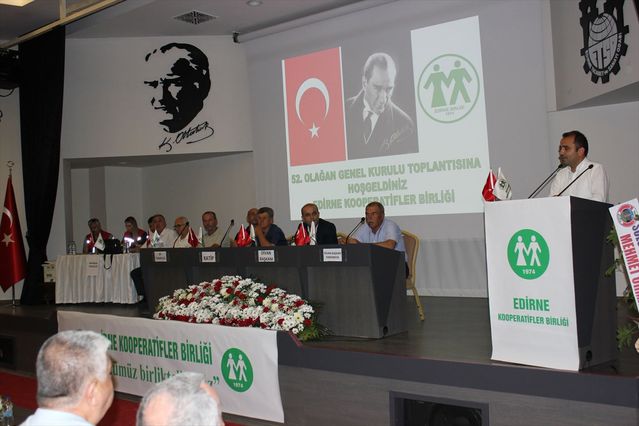 Edirne’de Tarımsal Kooperatifler Genel Kurulu