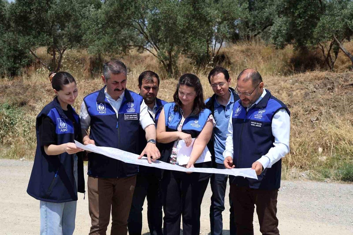 Germencik\'e 56,5 kilometrelik yeni içme suyu hattı geliyor