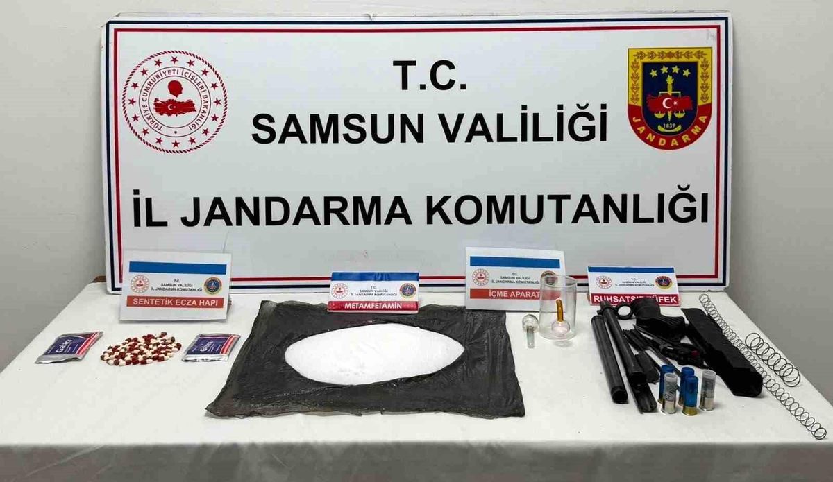 Samsun\'da Uyuşturucu Operasyonu