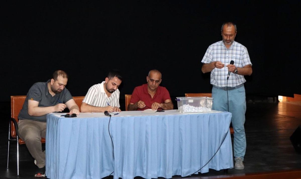 Kahta\'da Noter Kurası İle Destek Personeli Belirlendi