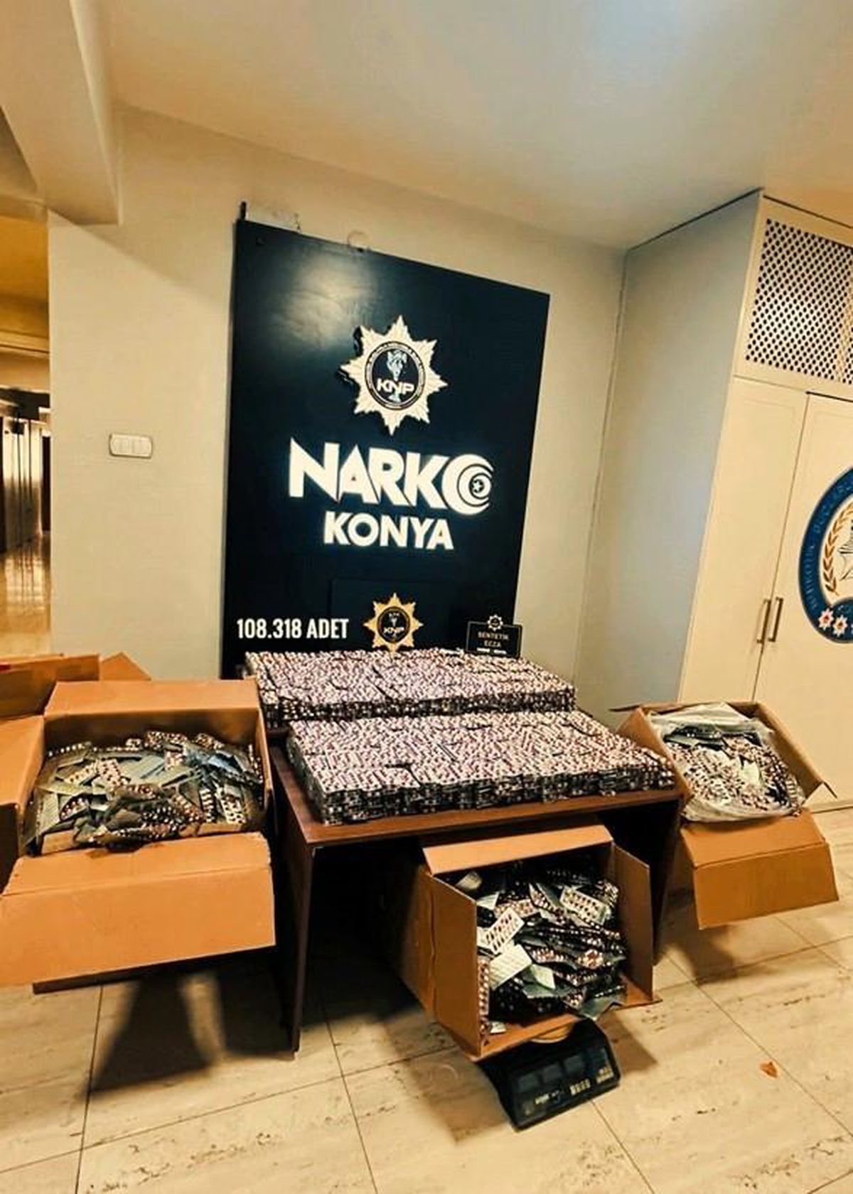 Konya\'da Uyuşturucu Operasyonu: 6 Tutuklama