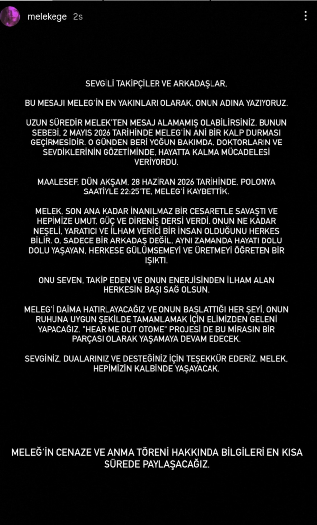 'Laik Atak' başlıklı Atatürk heykeli videosuyla tanınıyordu! Melek Ege hayatını kaybetti