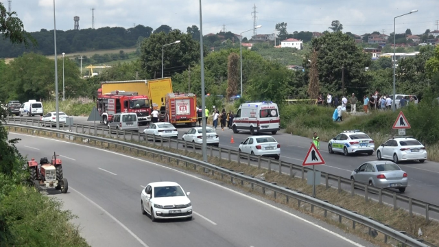 Bafra'da trafik kazası: 2 ölü