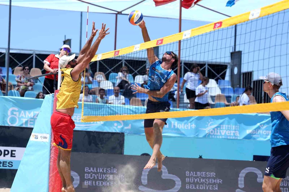 Plaj Voleybolu Dünya Turu\'nda Balıkesir Etabı sona erdi