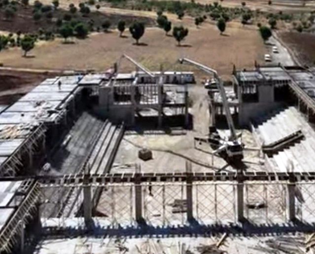 Şırnak’ta Dev Spor Kompleksi İnşaatı Sürüyor