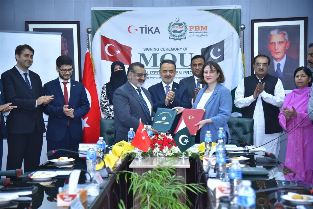 Pakistan\'da Merkezi Aşevi Projesi İmzalandı
