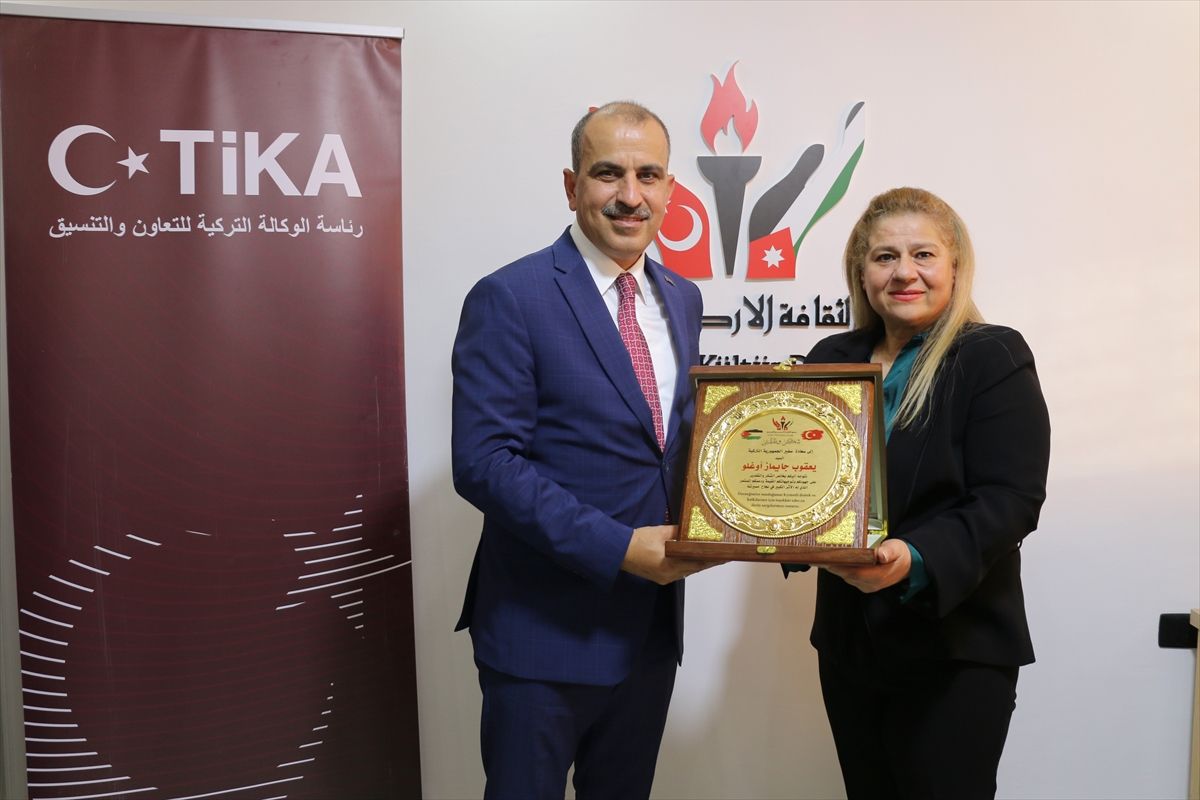 TİKA\'dan Ürdün Türk Kültür Derneği\'ne Destek