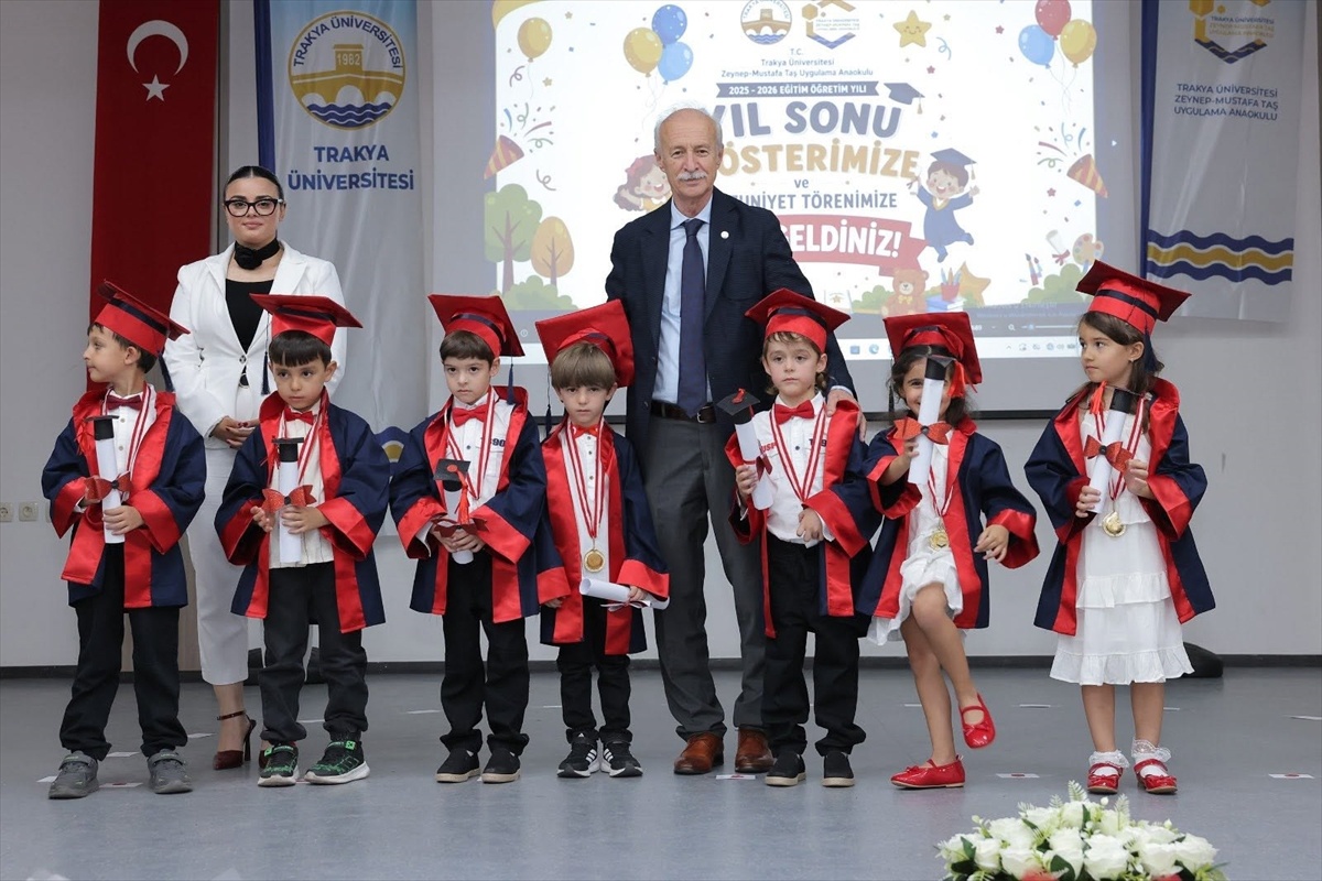 Trakya Üniversitesi Anaokulu Mezuniyet Töreni