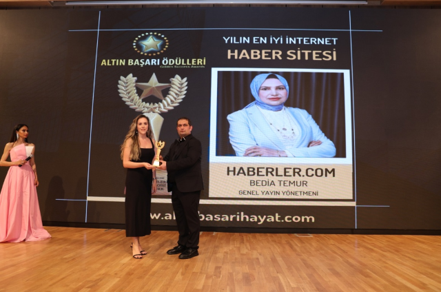 “Altın Başarı Ödülleri” sahiplerini buldu! Haberler.com'a “Yılın En İyi İnternet Haber Sitesi” ödülü