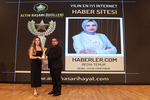 “Altın Başarı Ödülleri” sahiplerini buldu! Haberler.com’a “Yılın En İyi İnternet Haber Sitesi” ödülü