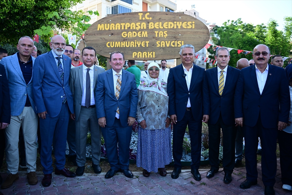Gadem Taş\'ın İsmi Parkta Yaşatılıyor