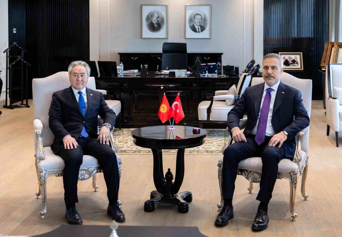 Fidan ve Kulubayev Ankara\'da Görüştü