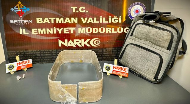 Batman’da Uyuşturucu ile Tutuklama