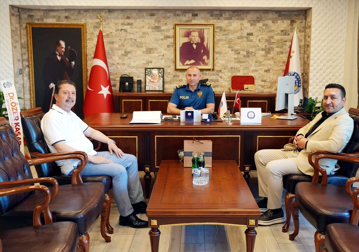 Başkan Kasap\'tan Emniyet Müdürü\'ne Ziyaret