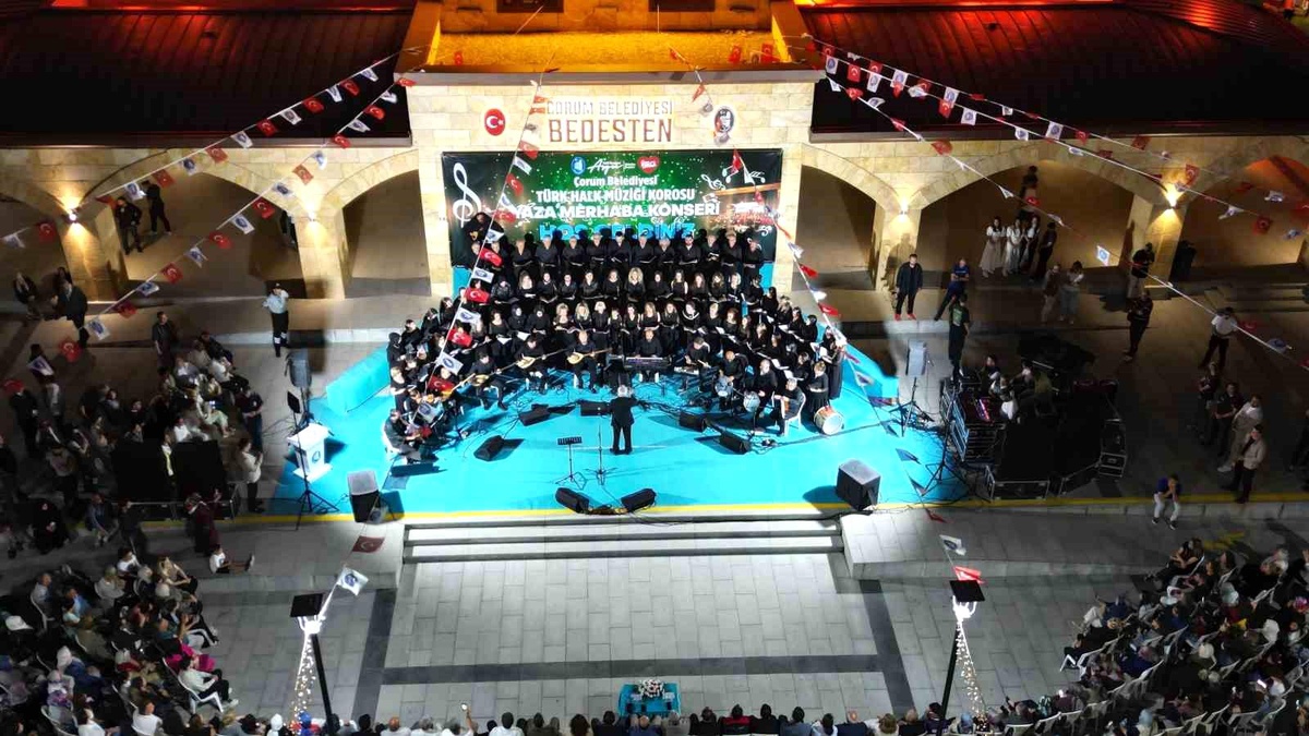 Çorum\'da "yaza merhaba" konseri yoğun ilgi gördü