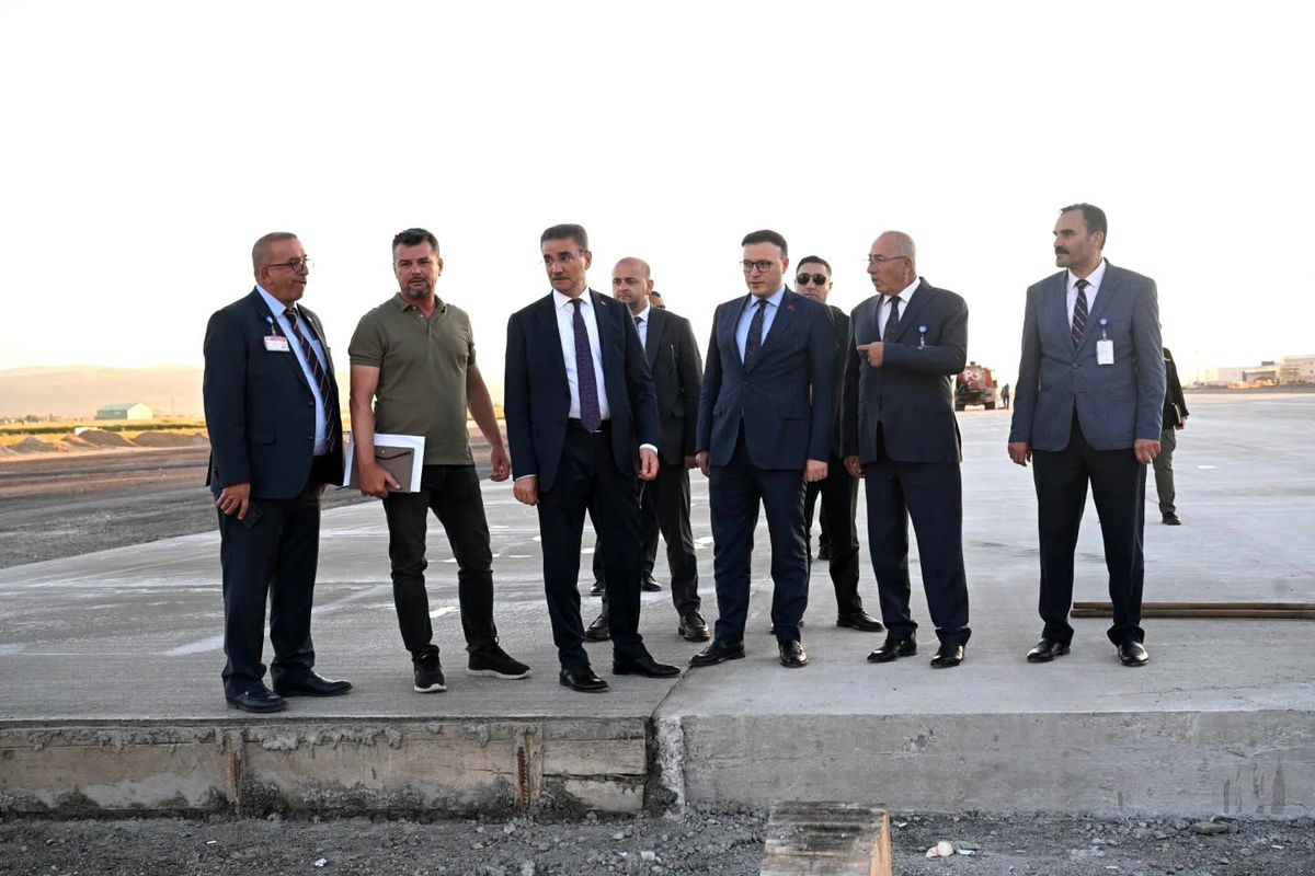 Erzurum Havalimanı Çalışmaları Değerlendirildi