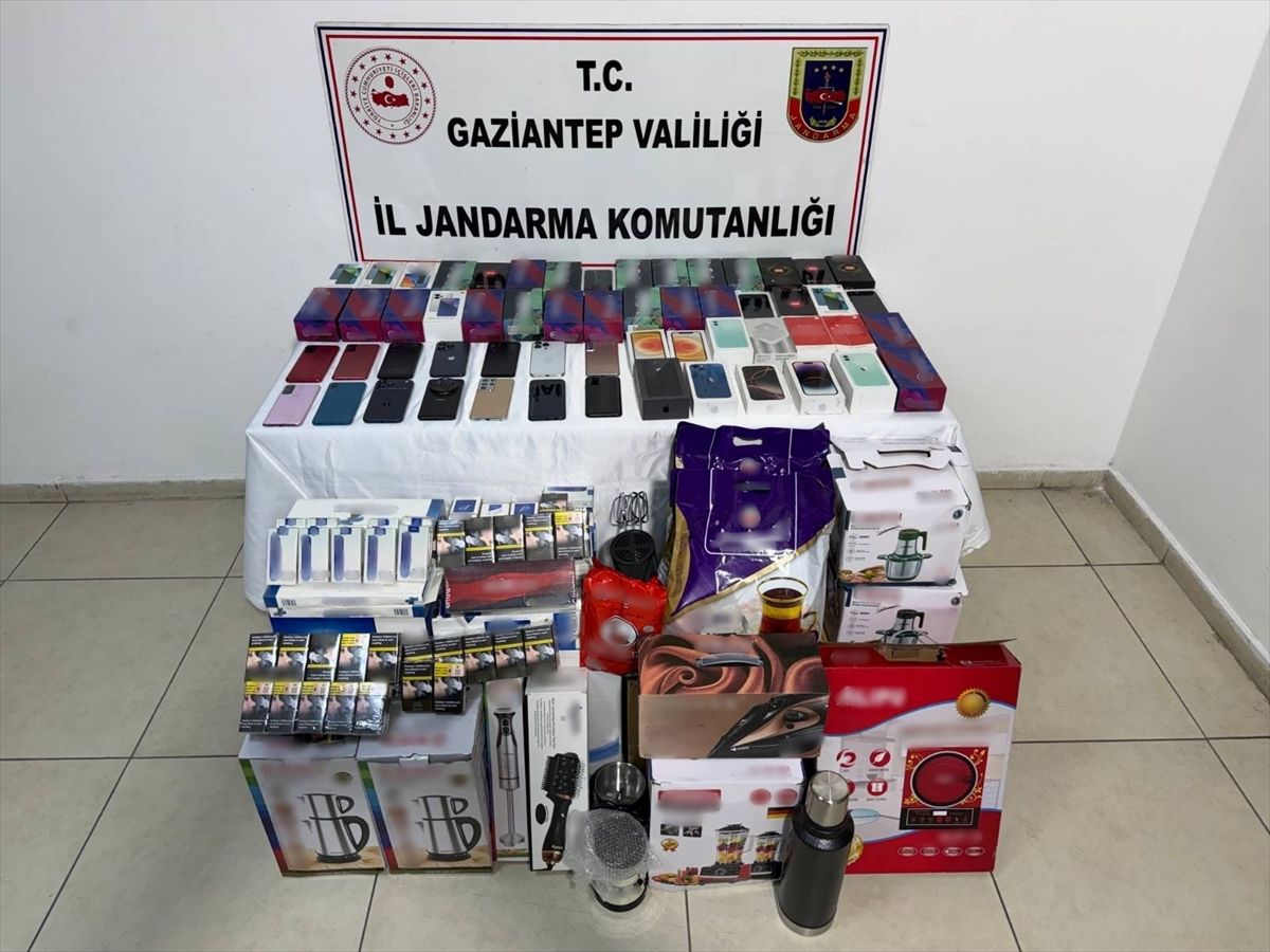 Gaziantep\'te Kaçakçılık Operasyonu