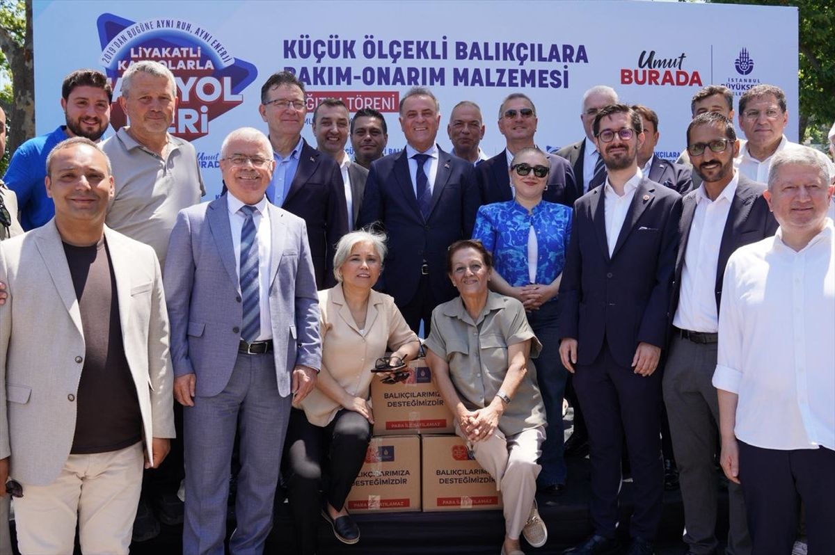 İBB, Küçük Balıkçılara Malzeme Desteği Verdi