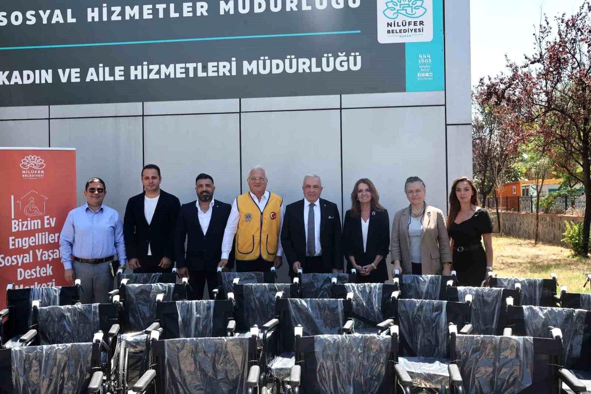 Nilüfer\'de engelsiz dayanışma