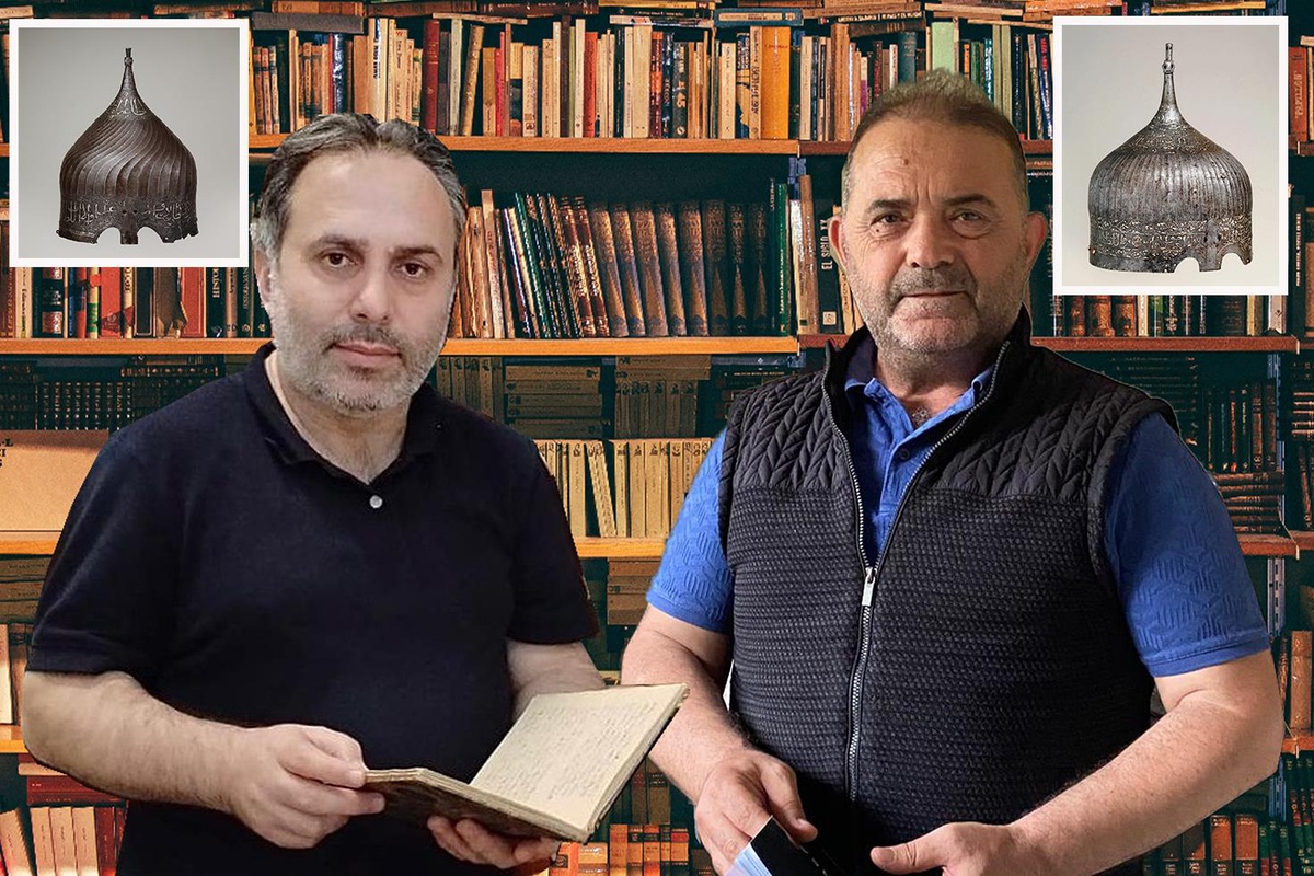Osman Gazi\'nin miğferi ABD\'de ortaya çıktı
