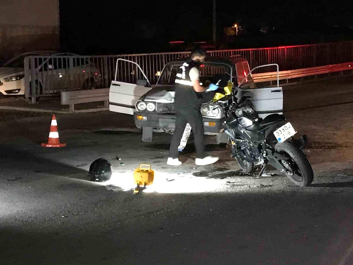 Ereğli\'de Trafik Kazası: Motosiklet Sürücüsü Ağır Yaralı
