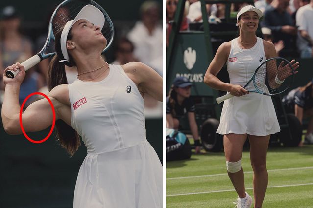 Raketinde Filistin, kortta güç! Zeynep Sönmez Wimbledon’a damga vurdu