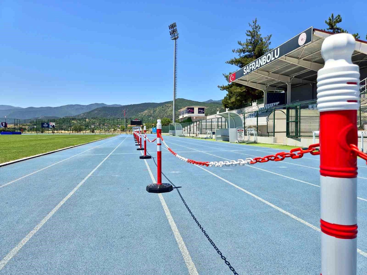Safranbolu'da Atletizm Pisti Düzenlemesi