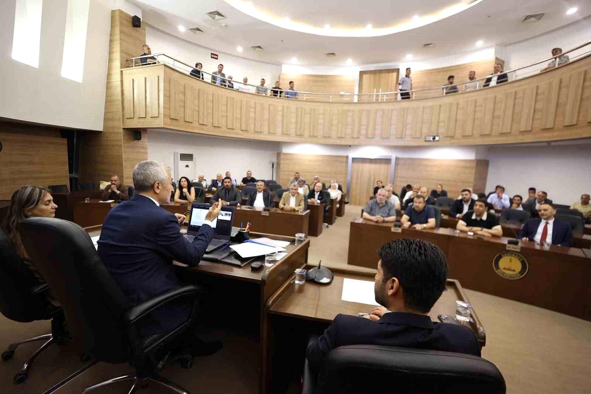 Şahinbey Belediyesi temmuz ayı meclis toplantısı yapıldı