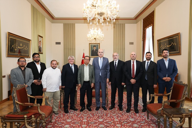 Kurtulmuş ve Hacı Murat İbrahim Görüştü
