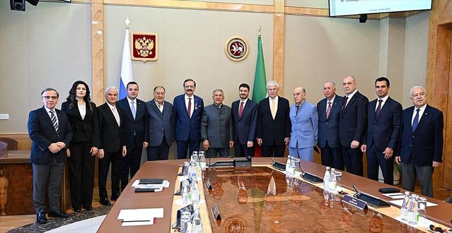 Hisarcıklıoğlu’na Dostluk Nişanı
