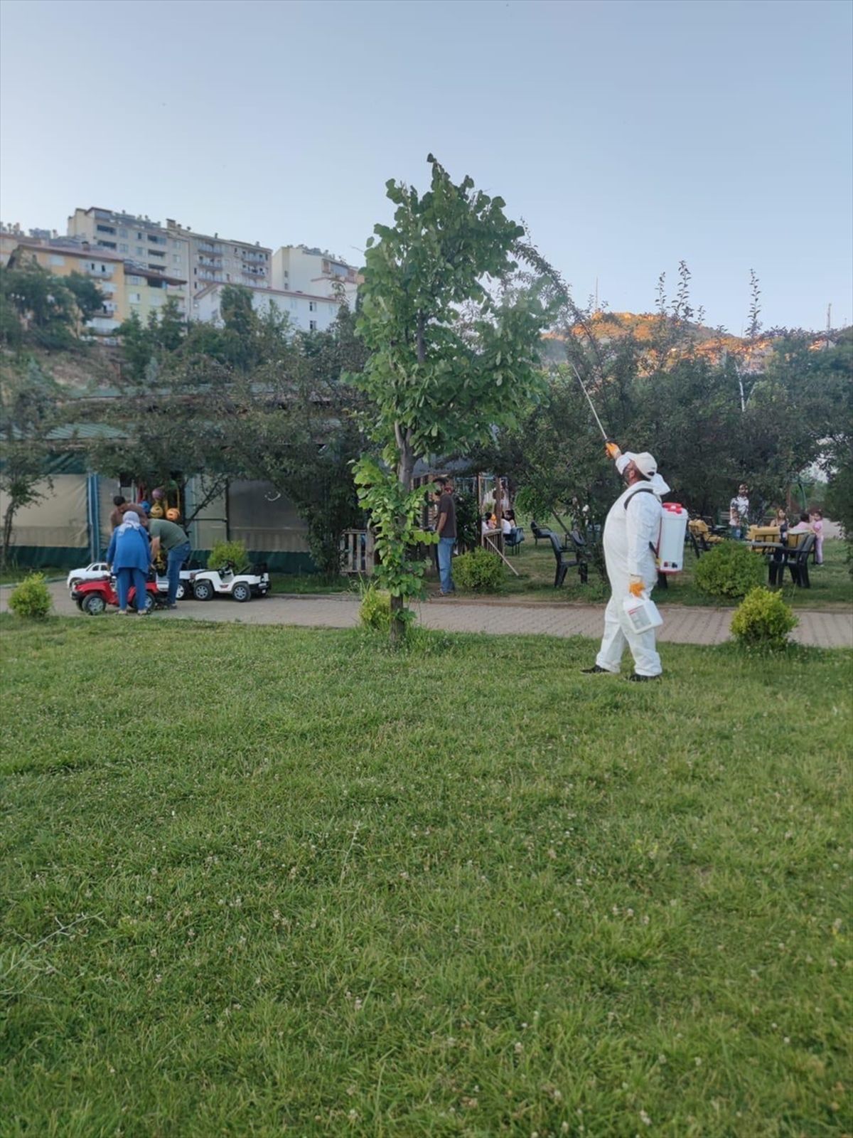 Tunceli\'de Parklarda Yenileme Çalışmaları