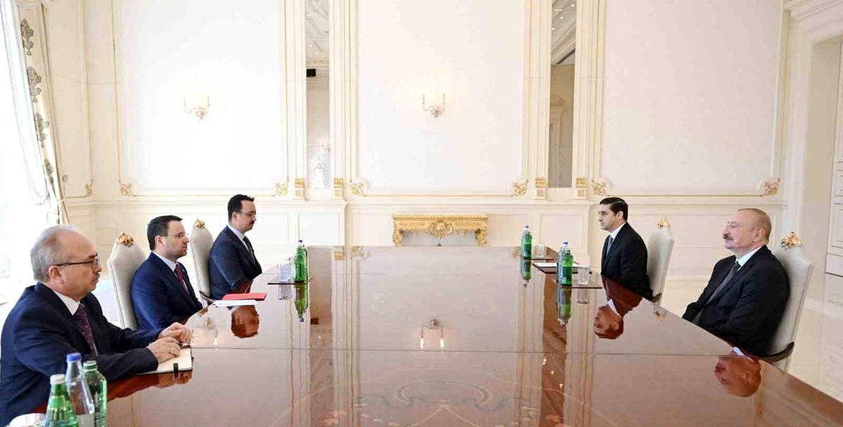 Adalet Bakanı Gürlek, Aliyev ile Görüştü