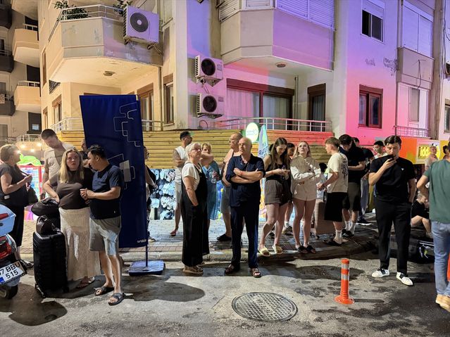 Alanya’da Otelde Yangın
