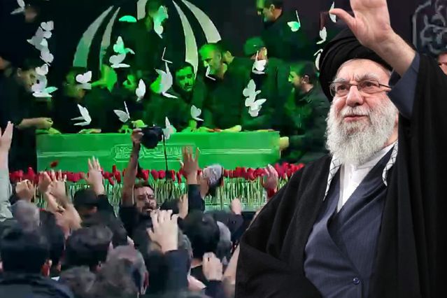 Ali Hamaney’in cenazesi Tahran’da binlerce kişinin önünde