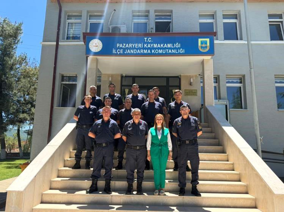 Başkan Tekin\'den Jandarma\'ya 187. yıl ziyareti