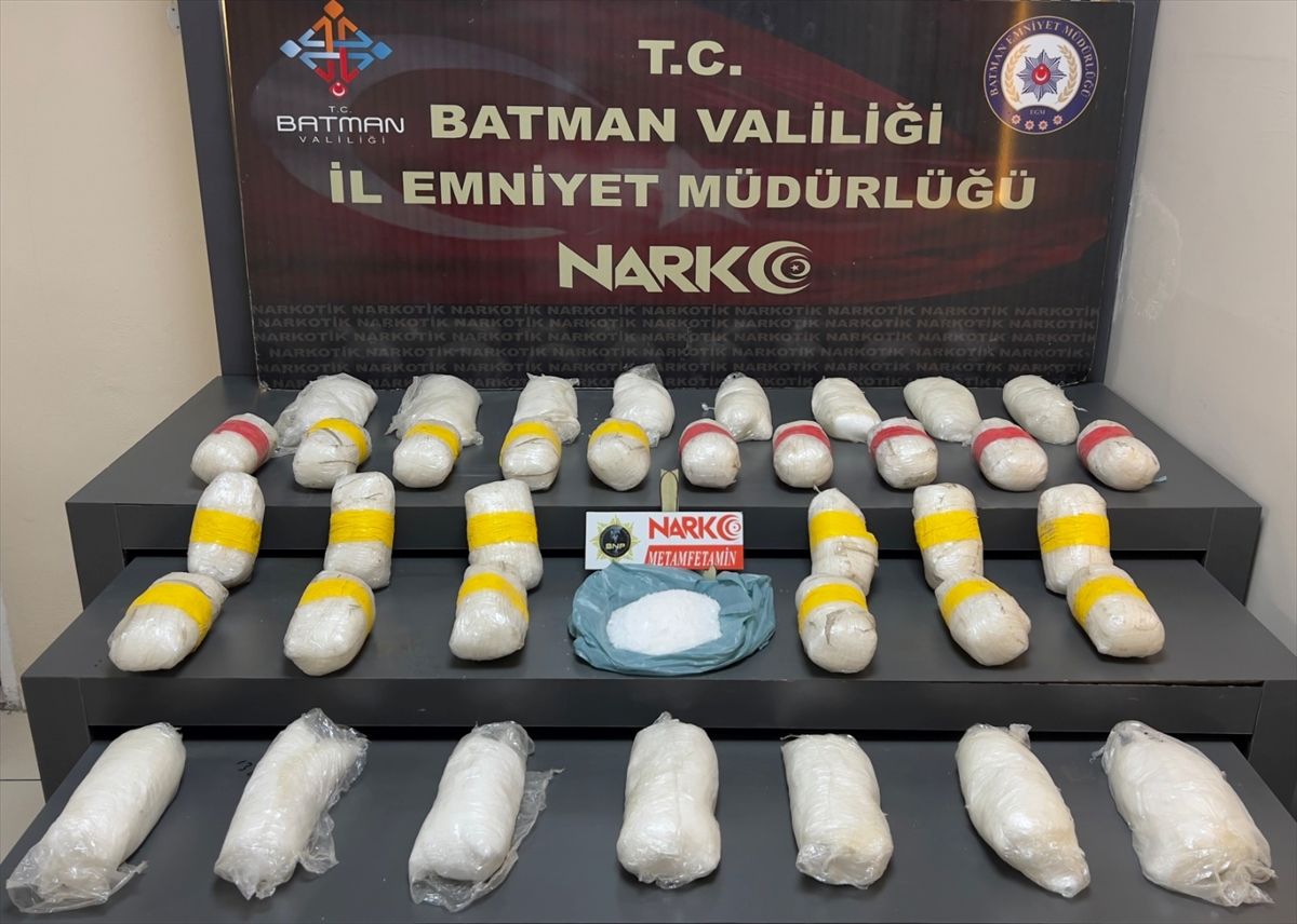Batman\'da Uyuşturucu Operasyonu: Şüpheli Tutuklandı