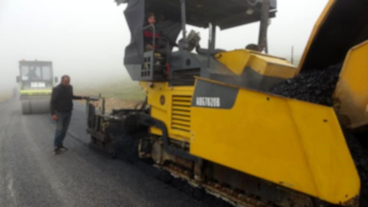 Bayburt\'ta Yeni Yol Yatırımı