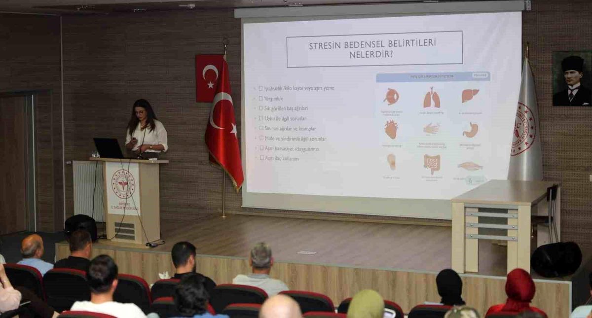 Bayburt\'ta Stres Yönetimi Eğitimi