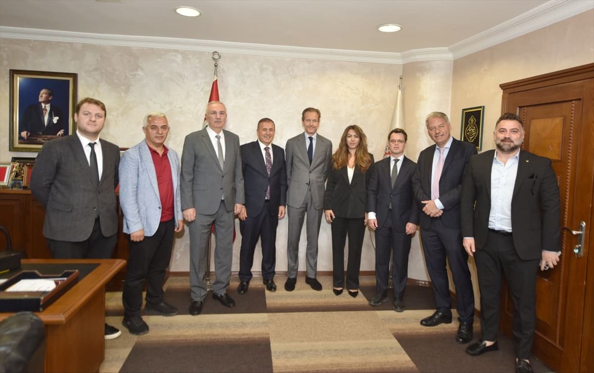 Belçika Büyükelçisi Trabzon\'da