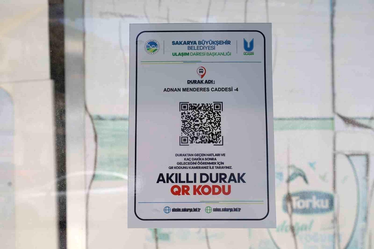 Büyükşehir QR Akıllı Durak Sistemini hayata geçiriyor