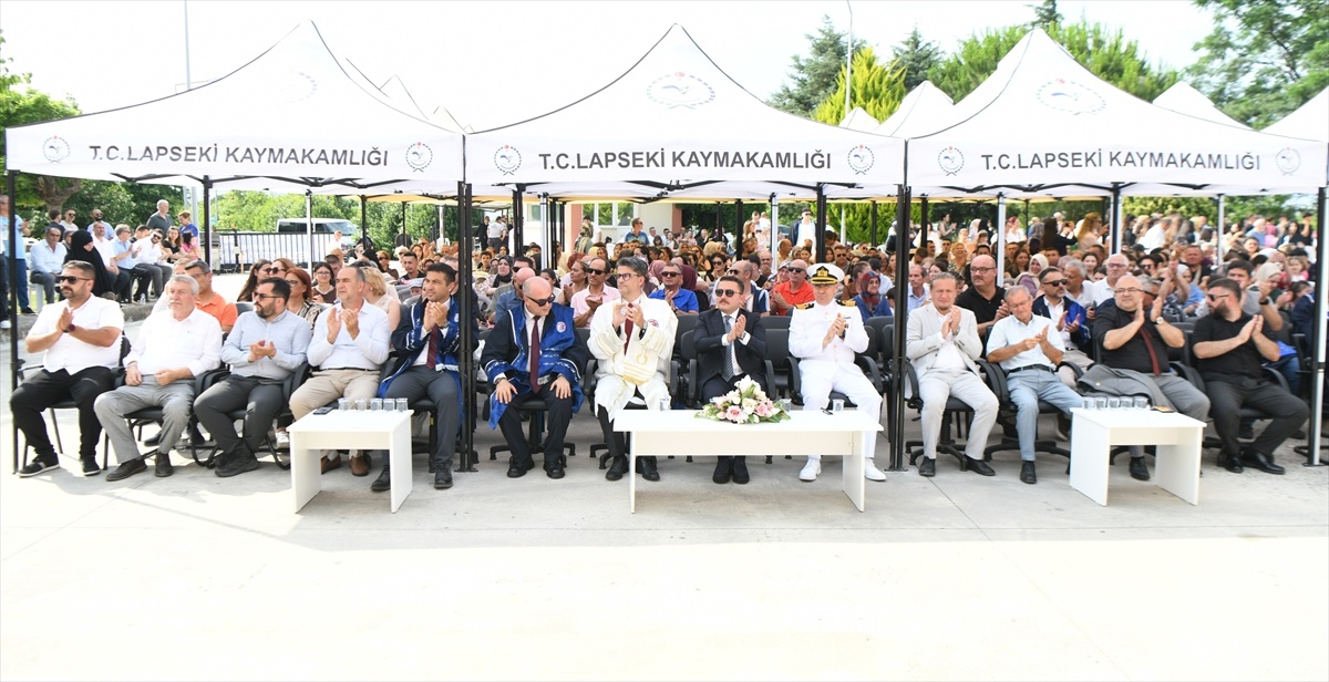 ÇOMÜ Lapseki Yüksekokulu Mezuniyet Töreni