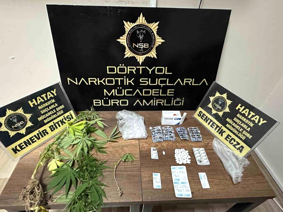 Dörtyol\'da Uyuşturucu Operasyonu