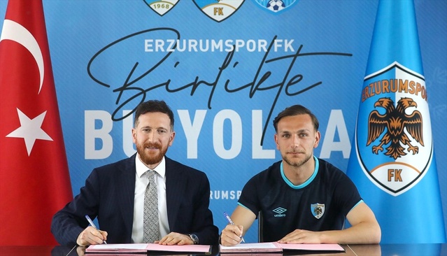 Erzurumspor FK’dan İmzalar