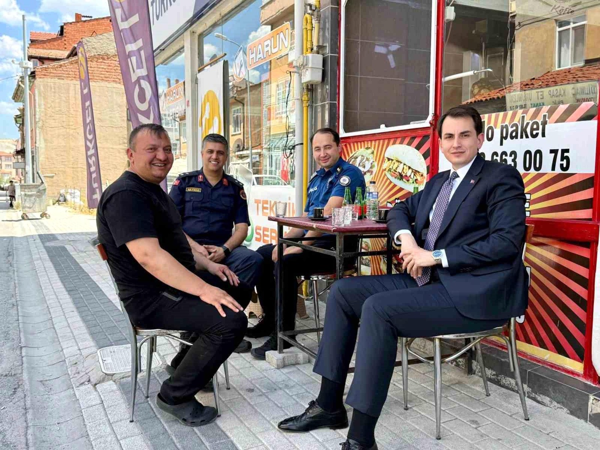 Kaymakam Atam, Esnaf ve Vatandaşlarla Buluştu