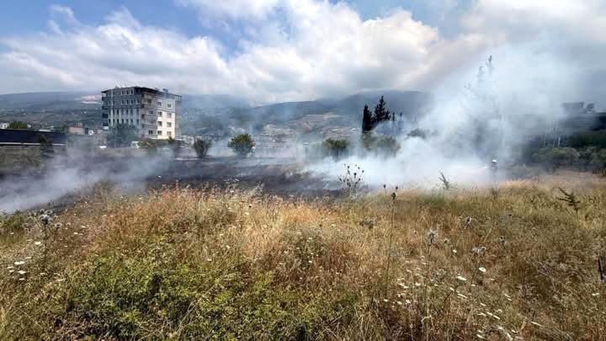 İskenderun\'da Yangın Kontrol Altına Alındı