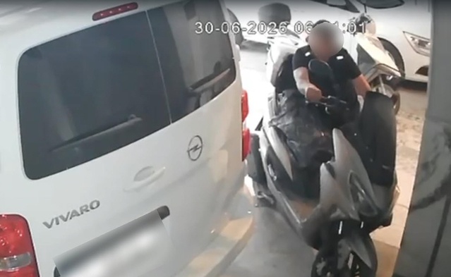 Motosiklet Hırsızı 4 Saatte Yakalandı