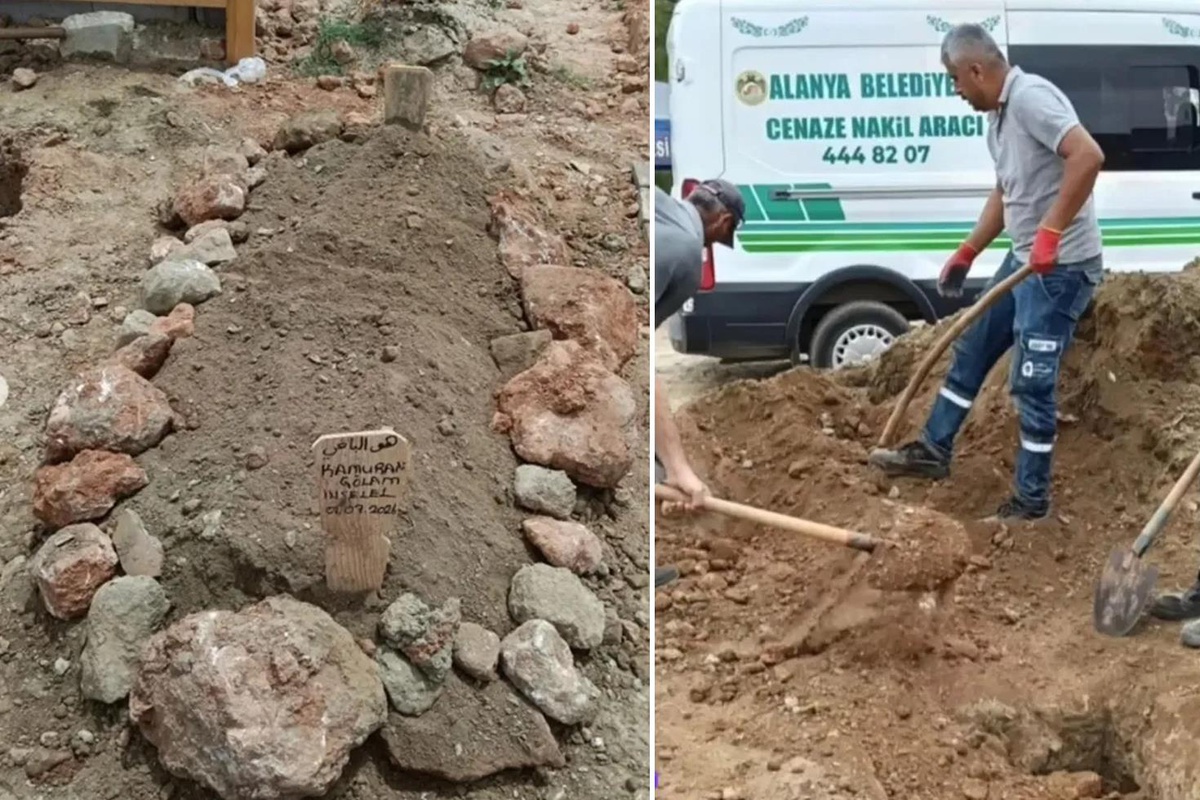Kamuran İnselel\'e büyük vefasızlık! Belediye görevlileri defnetti