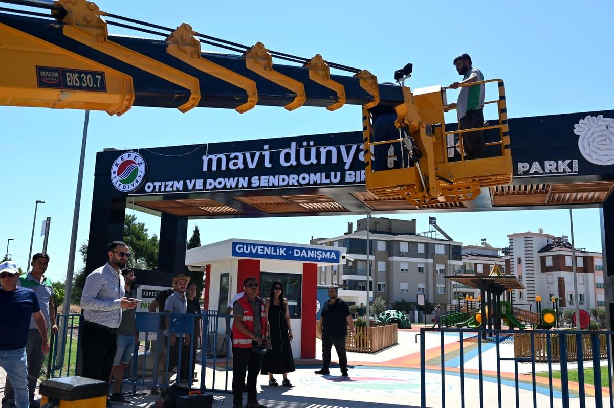 Kepez\'e engel tanımayan proje: Mavi Dünya Parkı