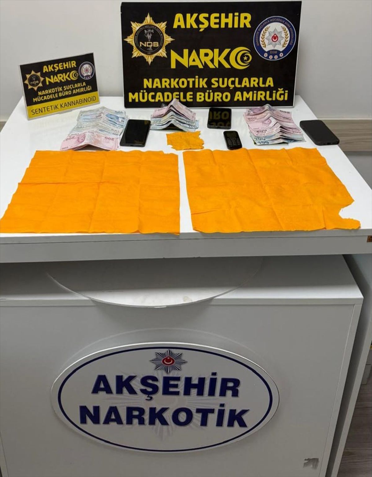 Akşehir\'de uyuşturucu operasyonu: 4 tutuklama