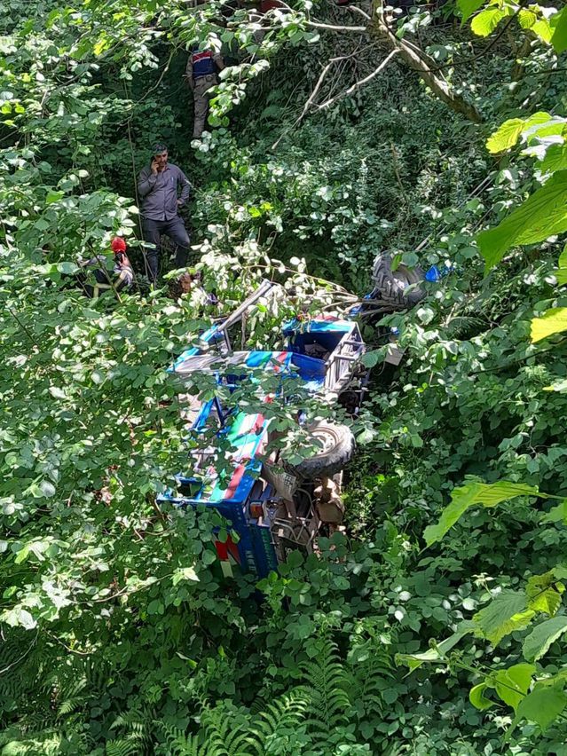 Kumru’da tarım aracı devrildi: 1 ölü